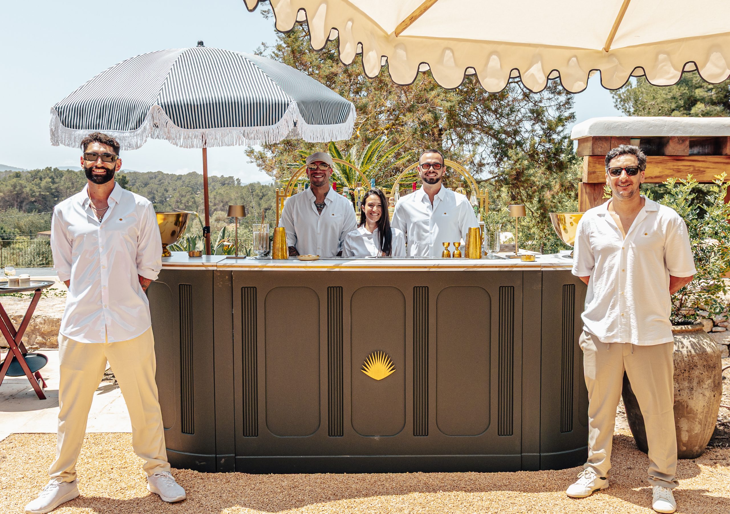 Green Jar Ibiza Bar Set-up